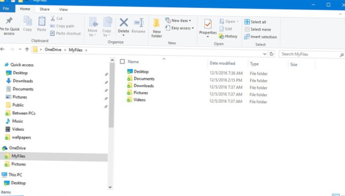 Windows 10 move Documents folder from OneDrive