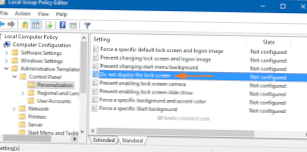 windows 10 screen does not turn off when locked