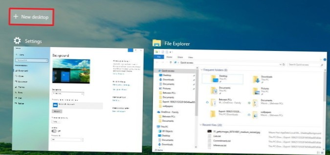 windows 10 task view settings