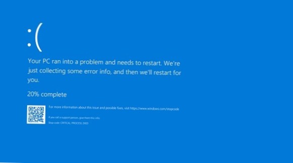 Windows 10 uppdateringsproblem