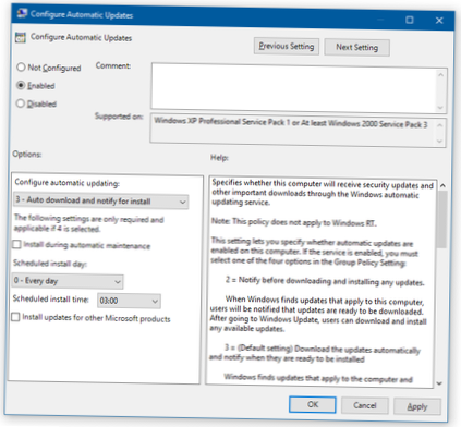 windows 10 updates not installing automatically