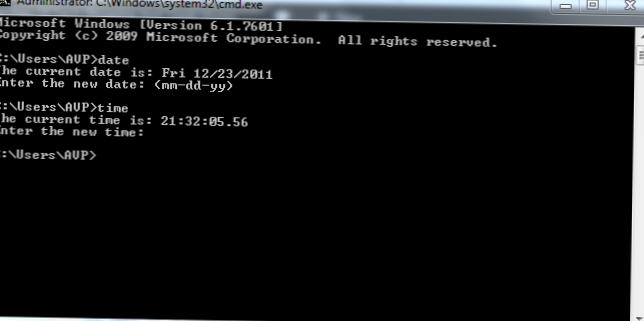 windows date format command line