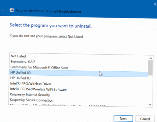Windows tvang avinstallering