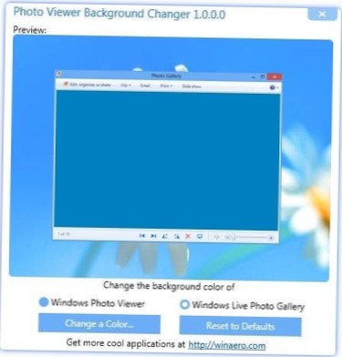 windows live fotogalleri ändra bakgrundsfärg