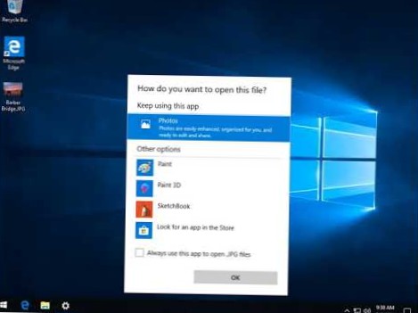przeglądarka zdjęć dla systemu Windows 10