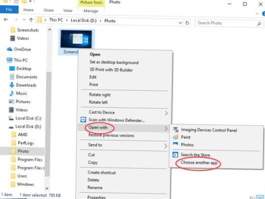 Windows Photo Viewer Windows 10 saknas