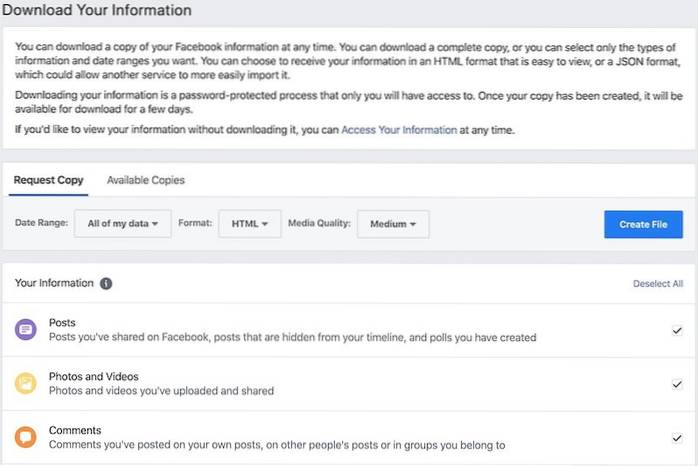 Váš průvodce zálohováním účtů sociálních médií