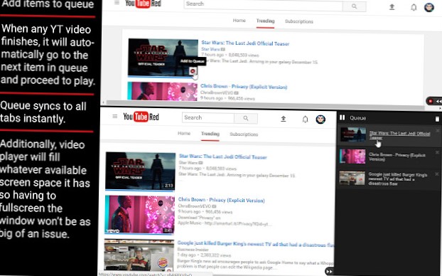 file d'attente de téléchargement youtube