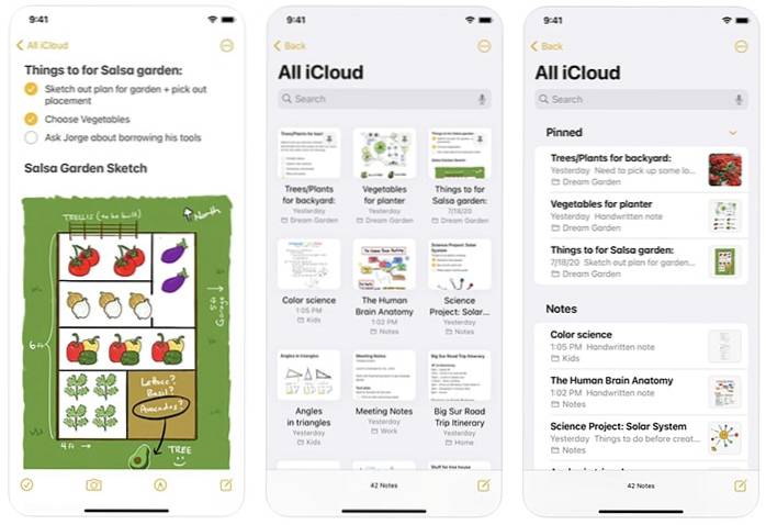 10 nejlepších aplikací pro psaní poznámek pro iOS
