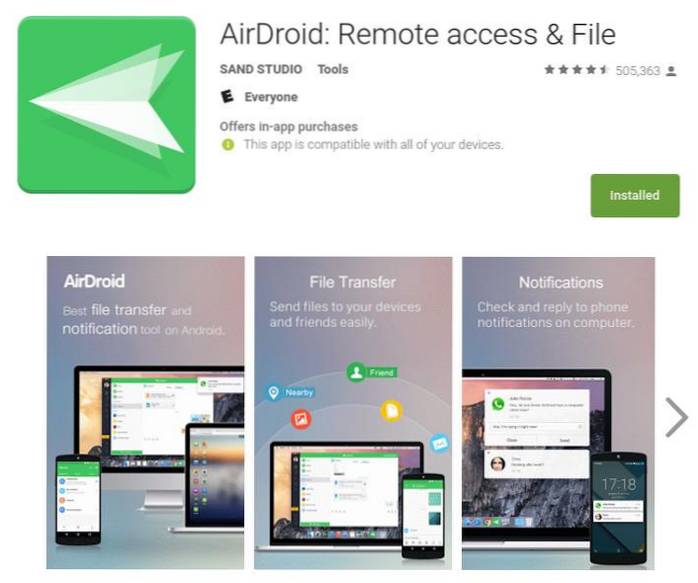 4 of the Best Android Apps for WiFi File Transfer