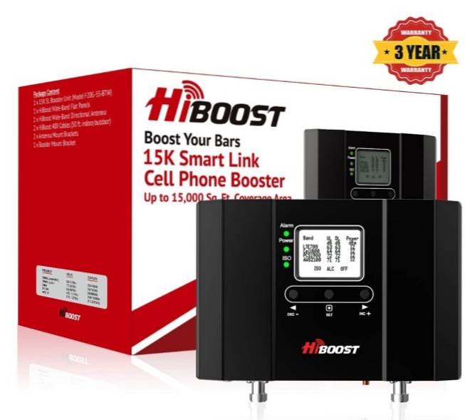 4 z nejlepších zesilovačů mobilního signálu pro váš telefon