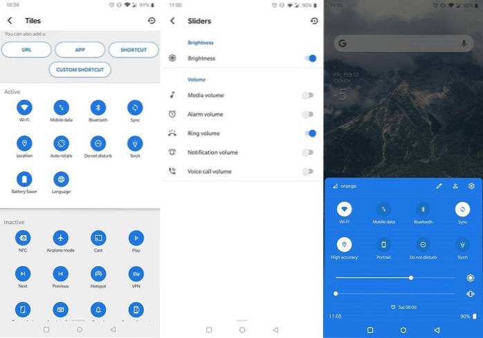 4 z nejlepších aplikací pro rychlé nastavení pro Android