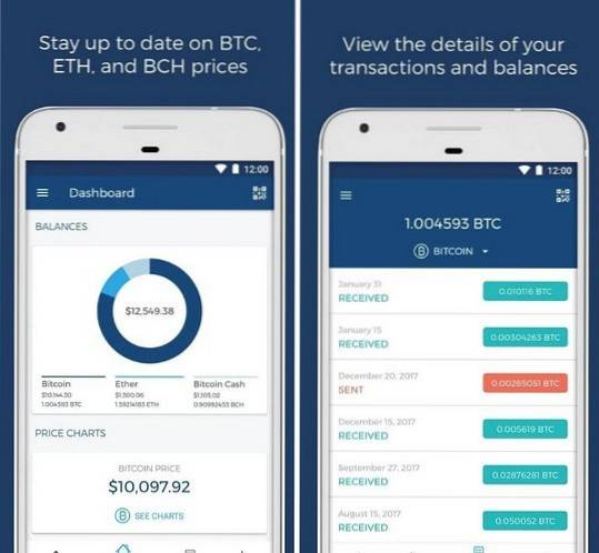 5 Android-apps, der hjælper dig med at spore priser på Bitcoin og Cryptocurrency