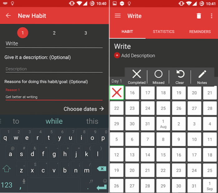 5 Habit-Tracking Android Apps to Help You Build Up Good Habits