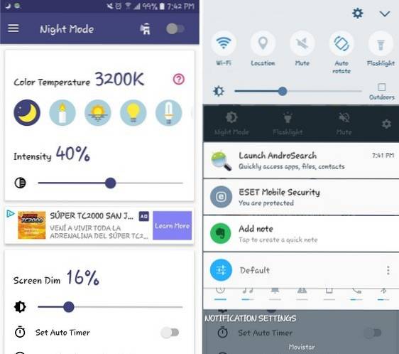 5 Night Mode Apps for Android to Help You Read Better at Night