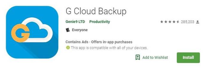 5 delle migliori app Android per eseguire il backup dei dati del telefono