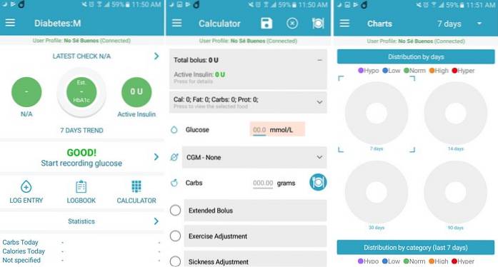 5 af de bedste Android-apps til at holde din diabetes under kontrol