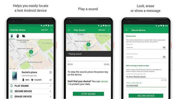 5 delle migliori app antifurto e Trova il mio telefono per Android