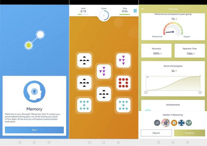 5 dintre cele mai bune aplicații de formare a creierului pentru Android