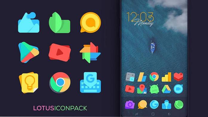 5 of the Best Icon Packs for Android