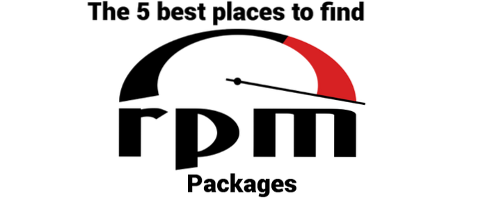 5 af de bedste steder at finde RPM'er til Redhat-baserede Linux Distros