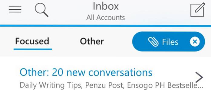 5 caratteristiche stellari della nuova app Microsoft Outlook
