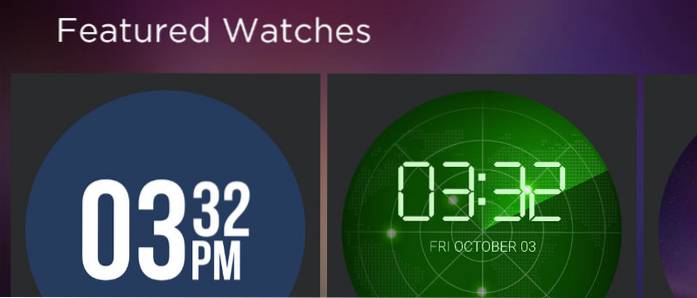 8 des meilleures applications tierces pour Android Wear Watch Face sur Google Play