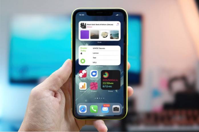8 z nejlepších widgetů pro iOS