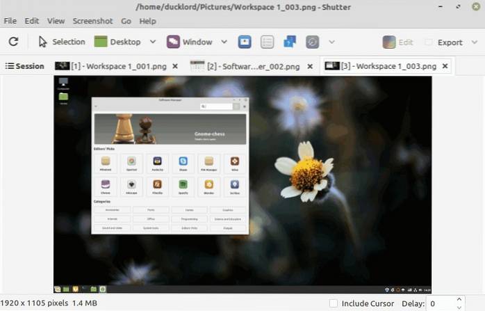 8 manieren om een ​​screenshot te maken in Linux