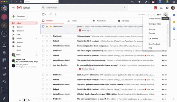 add new category gmail