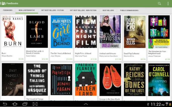 Alternatives to Google Play for Books, Movies, And Music for Android