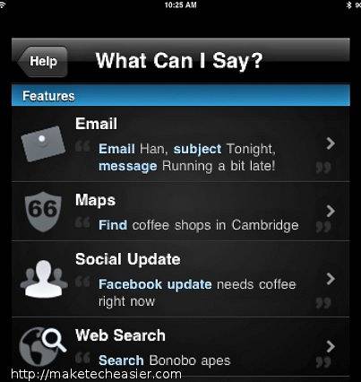 Um aplicativo semelhante ao Siri Assistant ... Para o resto de nós que não tem iPhone 4S