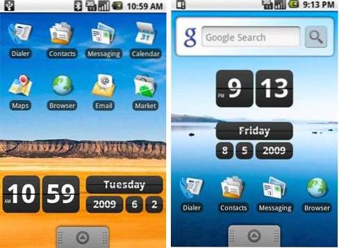 Android Widgets Series Great List Of Clock Widgets To Help You Tell The Time [Part 2]