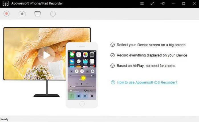 Recenze Apowersoft iPhone / iPad Recorder