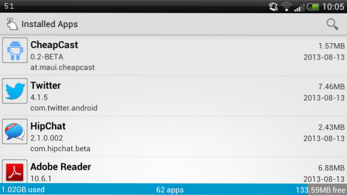 Appwererabbit Auto Backup Apps vor dem Upgrade auf eine neuere Version [Android]