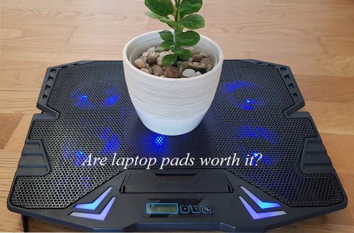 As almofadas de refrigeração para laptops valem o dinheiro??