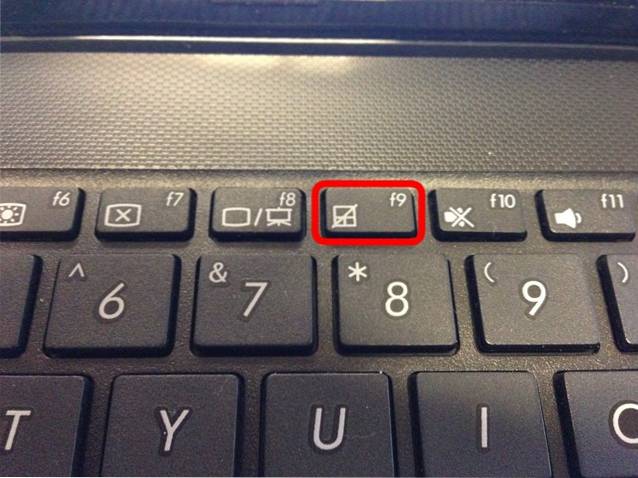 asus touchpad scroll not working windows 8