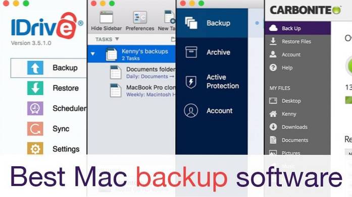 La migliore strategia di backup per Mac