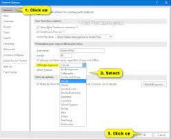 change the office background for the application to geometry