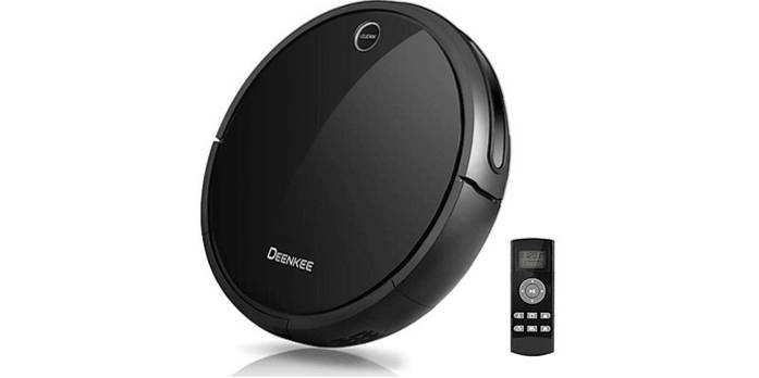 Deenkee Robot Vacuum Cleaner Takes Care of All Floor Cleaning