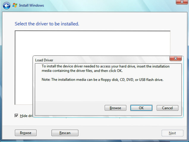 drivers to install after installing windows 7
