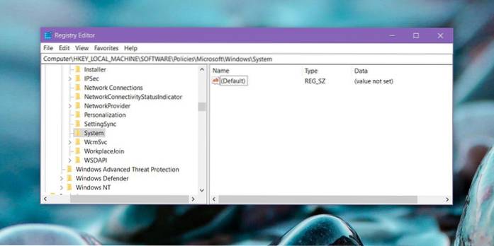 enable fingerprint windows 10 registry