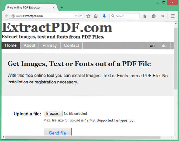 obtener texto de pdf