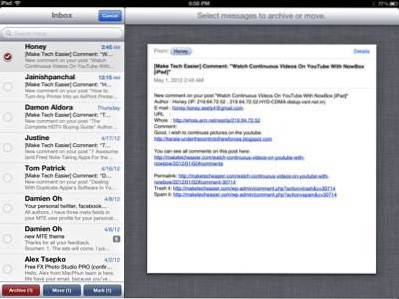 Help For Using Gmail in iOS