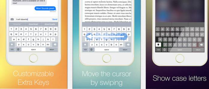Comment ajouter une rangée supplémentaire de clés personnalisables à votre appareil iOS 8