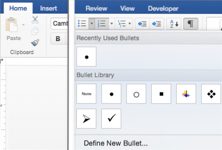 So fügen Sie Bilder als Aufzählungszeichen in Microsoft Word hinzu