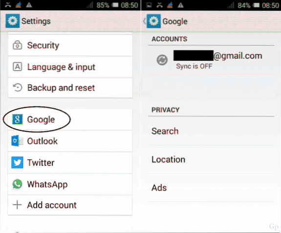 Como adicionar, remover e trocar contas do Google em seu telefone Android