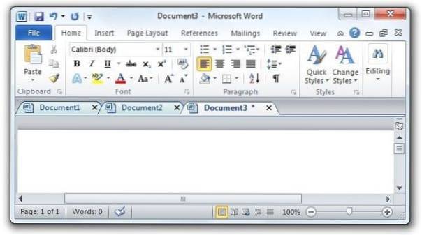 Como adicionar guias ao Microsoft Office