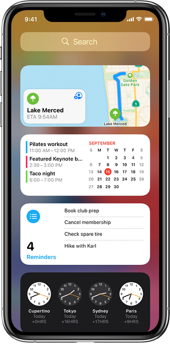 Cómo agregar widgets a la pantalla de inicio de su iPhone