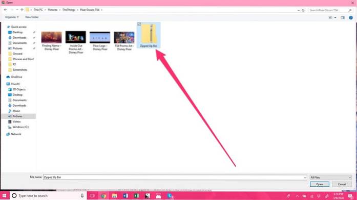 how to attach a zip file in gmail